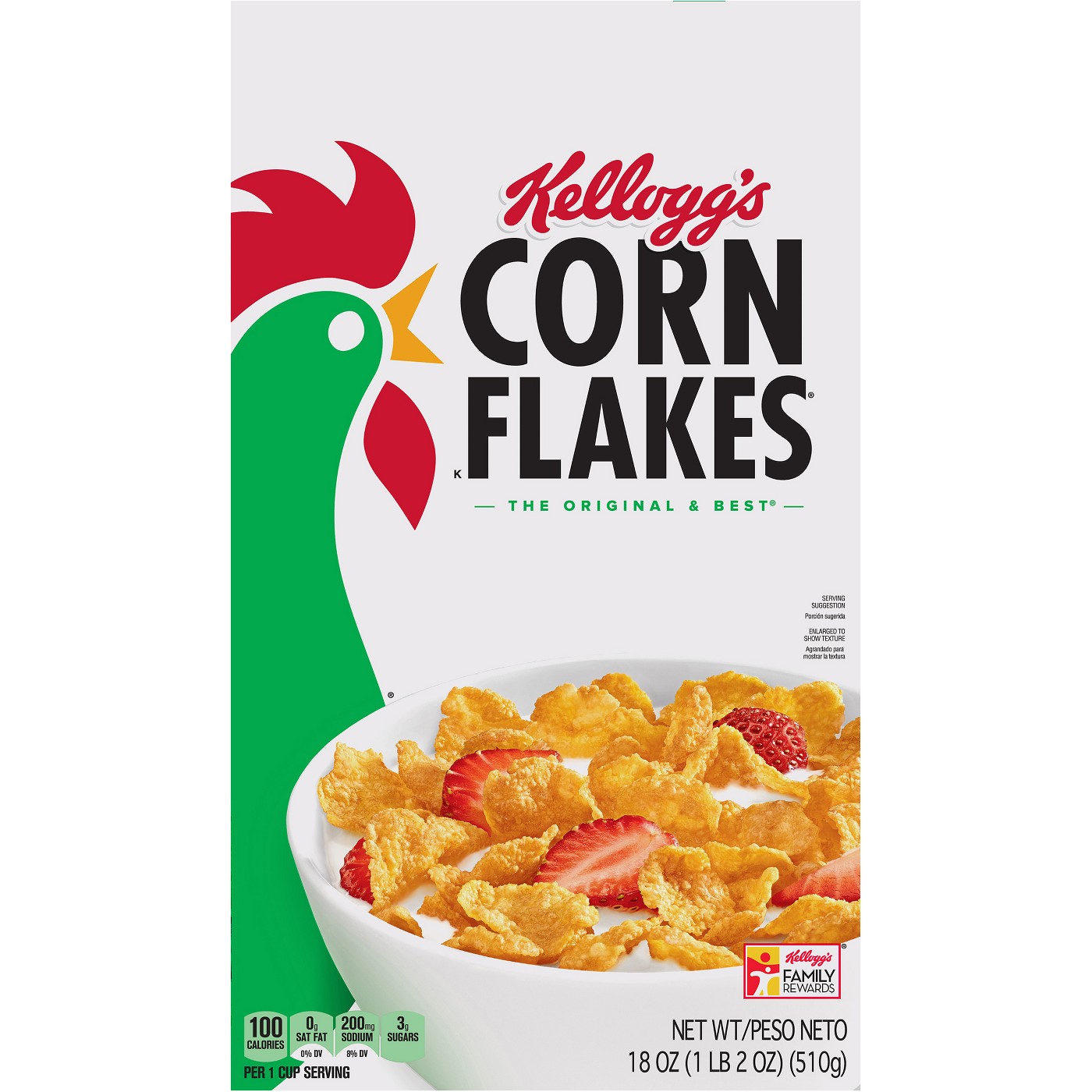 KELLOGG'S CORN FLAKES  18oz