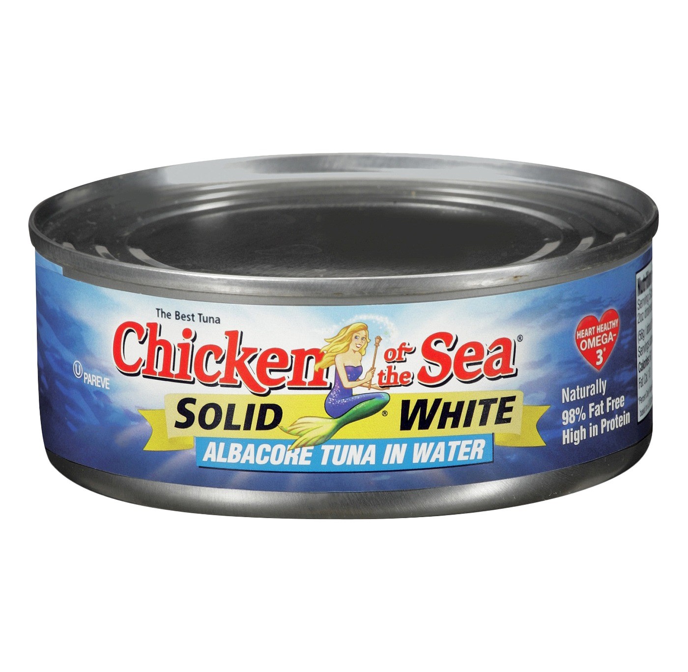 CHICKEN OF THE SEA SOLID WHITE (ALBACORE) TUNA WATER   5oz