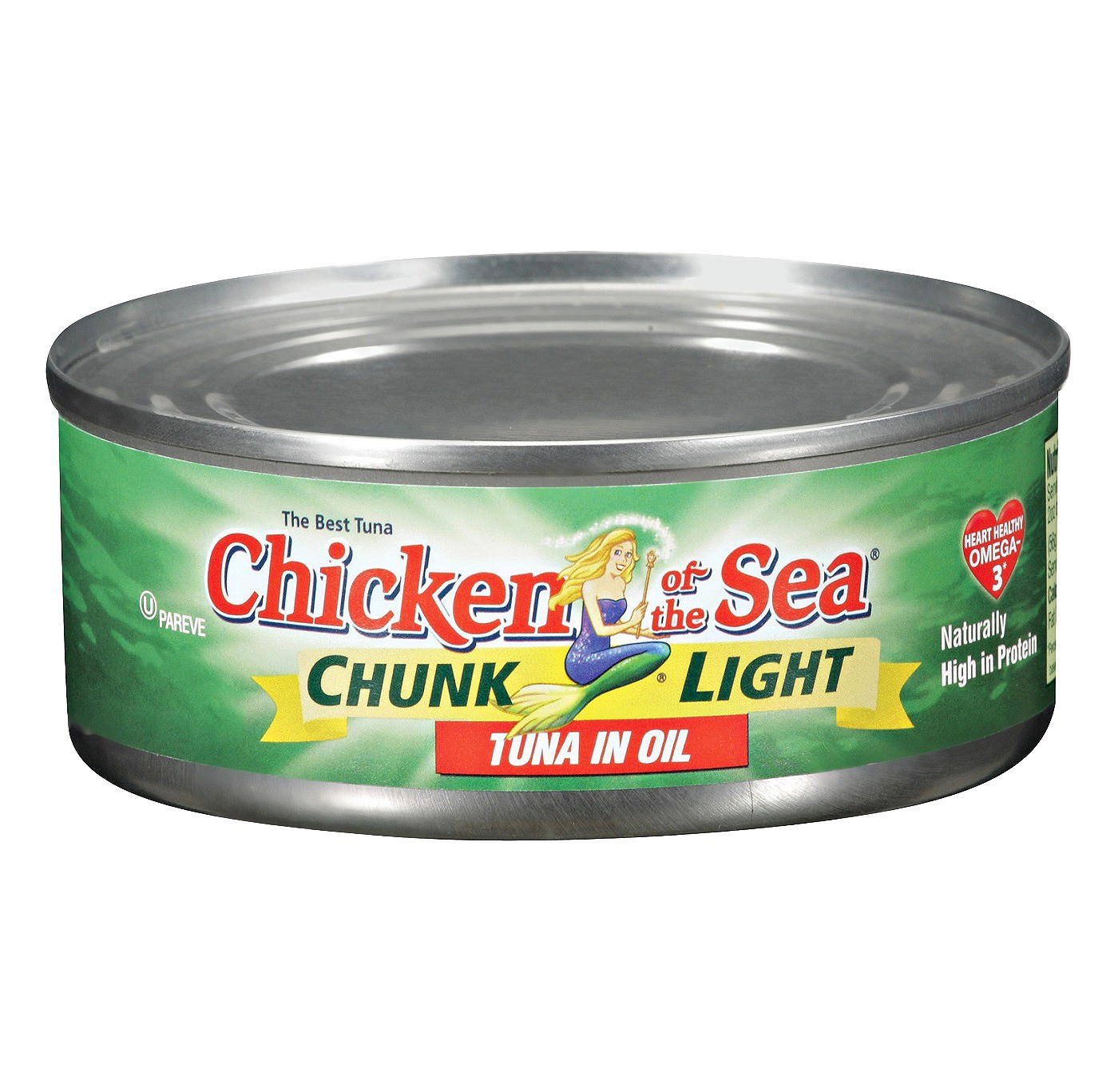 CHICKEN OF THE SEA CHK LGT TUNA OIL 5oz