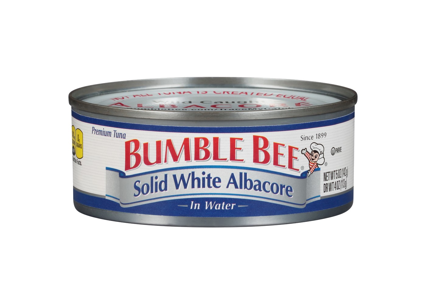 BUMBLE BEE (SOLID) WHITE ALBACORE TUNA IN WATER  5oz